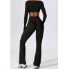 Женский спортивный комплект Leggings + Crop top Premium model 73